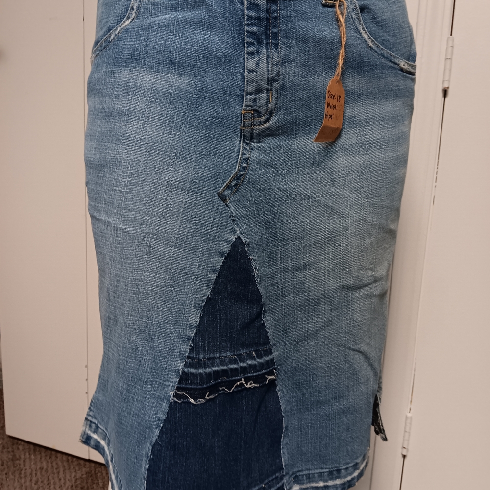 Denim Blue Skirt